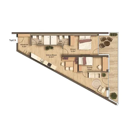 Panorama Moesern Апартаменты